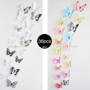 3D Crystal Butterfly Wall Stickers