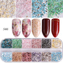 Nail Art Glitter Mermaid / Butterfly Flakes