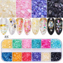 Nail Art Glitter Mermaid / Butterfly Flakes