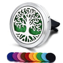 Car Air Freshener Car Perfume Diffuser Clip Car Air Auto Vent Freshener Essential Oil Perfume Locket (Free 10pc pad) C001