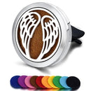 Car Air Freshener Car Perfume Diffuser Clip Car Air Auto Vent Freshener Essential Oil Perfume Locket (Free 10pc pad) C001