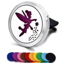 Car Air Freshener Car Perfume Diffuser Clip Car Air Auto Vent Freshener Essential Oil Perfume Locket (Free 10pc pad) C001