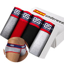 4Pcs Comfy Cotton  Men briefs