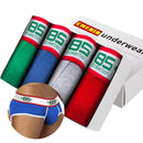 4Pcs Comfy Cotton  Men briefs