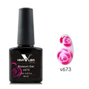 Nail Art DIY Flower Blooming Effect Nail Paint Gel