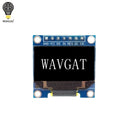 0.96 inch OLED IIC Serial White Display Module 128X64 I2C SSD1306 12864 LCD Screen Board GND VCC SCL SDA 0.96" for Arduino Black