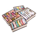 Foldable Fabric Drawer Organizers / Dividers
