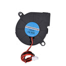 3D Printer Parts 5015 Blower Fan 12V 24V 0.1A Turbo cooling fan 5cm 50x50x15mm 5015/4010/3010 5V Black Plastic Fans For Extruder