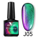 Nail Ideas Holographic Effect UV Gel Nail Polish Lacquer Varnish