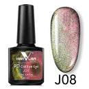 Nail Ideas Holographic Effect UV Gel Nail Polish Lacquer Varnish