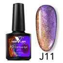 Nail Ideas Holographic Effect UV Gel Nail Polish Lacquer Varnish