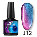 Nail Ideas Holographic Effect UV Gel Nail Polish Lacquer Varnish