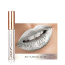 Highly Pigmented Waterproof Metallic Liquid Lip Cream