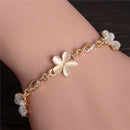 2020 New Woman Bracelets Mulitlayer Gold Color Chain Heart Bracelets & Bangles Charm Bracelets For Women Crystal Bracelets