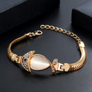 2020 New Woman Bracelets Mulitlayer Gold Color Chain Heart Bracelets & Bangles Charm Bracelets For Women Crystal Bracelets
