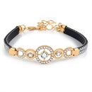 2020 New Woman Bracelets Mulitlayer Gold Color Chain Heart Bracelets & Bangles Charm Bracelets For Women Crystal Bracelets