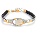 2020 New Woman Bracelets Mulitlayer Gold Color Chain Heart Bracelets & Bangles Charm Bracelets For Women Crystal Bracelets