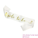 Rose Gold Bride To Be Party Supplies