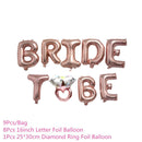 Rose Gold Bride To Be Party Supplies