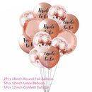 Rose Gold Bride To Be Party Supplies
