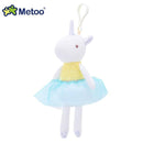 Metoo Doll Stuffed Toys Plush Animals Soft Baby Boy Kids Toys for Children Girls Boys Kawaii Mini Angela Rabbit Pendant Keychain