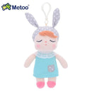 Metoo Doll Stuffed Toys Plush Animals Soft Baby Boy Kids Toys for Children Girls Boys Kawaii Mini Angela Rabbit Pendant Keychain