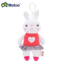 Metoo Doll Stuffed Toys Plush Animals Soft Baby Boy Kids Toys for Children Girls Boys Kawaii Mini Angela Rabbit Pendant Keychain