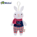 Metoo Doll Stuffed Toys Plush Animals Soft Baby Boy Kids Toys for Children Girls Boys Kawaii Mini Angela Rabbit Pendant Keychain