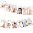 WEIGAO 1pcs 1 2 3 Birthday Caps Flower Crown 1st Birthday Hat Newborn Baby Birthday Headband 1 Year Birthday Party Decorations