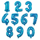 16/32inch Number Aluminum Foil Balloons Rose Gold Silver Digit Figure Balloon Child Adult Birthday Wedding Decor Party Supplies