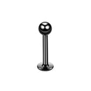 1Pcx3 Style crystal Ball Lip earring Stud 1.2x6/8x3mm Stainless Steel Labret piercing Cartilage Tragus Pircing Body Jewelry