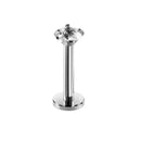 1Pcx3 Style crystal Ball Lip earring Stud 1.2x6/8x3mm Stainless Steel Labret piercing Cartilage Tragus Pircing Body Jewelry