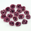 10/50/100pcs 2.5cm Mini Silk Artificial Rose Flower Heads For Wedding Party Home Decoration DIY Accessories Fake Flowers Craft