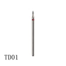 12 Pieces Diamond Nail Drill Milling Nail Drill Bits