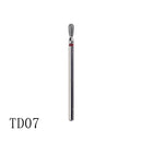 12 Pieces Diamond Nail Drill Milling Nail Drill Bits