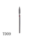 12 Pieces Diamond Nail Drill Milling Nail Drill Bits