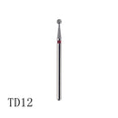 12 Pieces Diamond Nail Drill Milling Nail Drill Bits