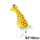 Mixes Walking Animal HELIUM Balloons Cute Cat Dog Panda Dinosaur Tiger pet air Ballons birthday party decorations kids and adult