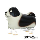 Mixes Walking Animal HELIUM Balloons Cute Cat Dog Panda Dinosaur Tiger pet air Ballons birthday party decorations kids and adult