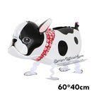 Mixes Walking Animal HELIUM Balloons Cute Cat Dog Panda Dinosaur Tiger pet air Ballons birthday party decorations kids and adult