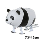 Mixes Walking Animal HELIUM Balloons Cute Cat Dog Panda Dinosaur Tiger pet air Ballons birthday party decorations kids and adult
