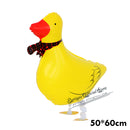 Mixes Walking Animal HELIUM Balloons Cute Cat Dog Panda Dinosaur Tiger pet air Ballons birthday party decorations kids and adult