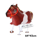 Mixes Walking Animal HELIUM Balloons Cute Cat Dog Panda Dinosaur Tiger pet air Ballons birthday party decorations kids and adult