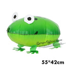 Mixes Walking Animal HELIUM Balloons Cute Cat Dog Panda Dinosaur Tiger pet air Ballons birthday party decorations kids and adult