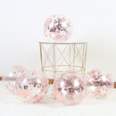 Gold Foil Confetti Transparent Balloons