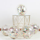 Gold Foil Confetti Transparent Balloons