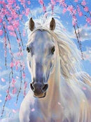 MTEN Diamond Embroidery Anmial Cross Stitch DIY Diamond Painting Horse Diamond Mosaic Rhinestones Home Decor