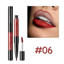 Highly Pigmented Waterproof Matte Velvety Smooth Lip Liner / Lipstick
