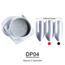 Black /Purple Mirror Powder Nail Glitter