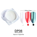 Black /Purple Mirror Powder Nail Glitter